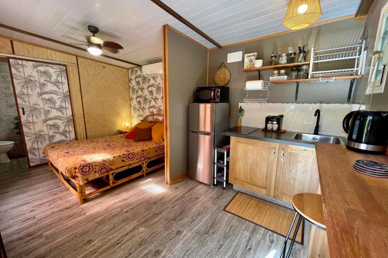Haapiti Auti Studio Direct Access To The Beach On Moorea With Ac -Wifi - Netflix 아파트 외부 사진