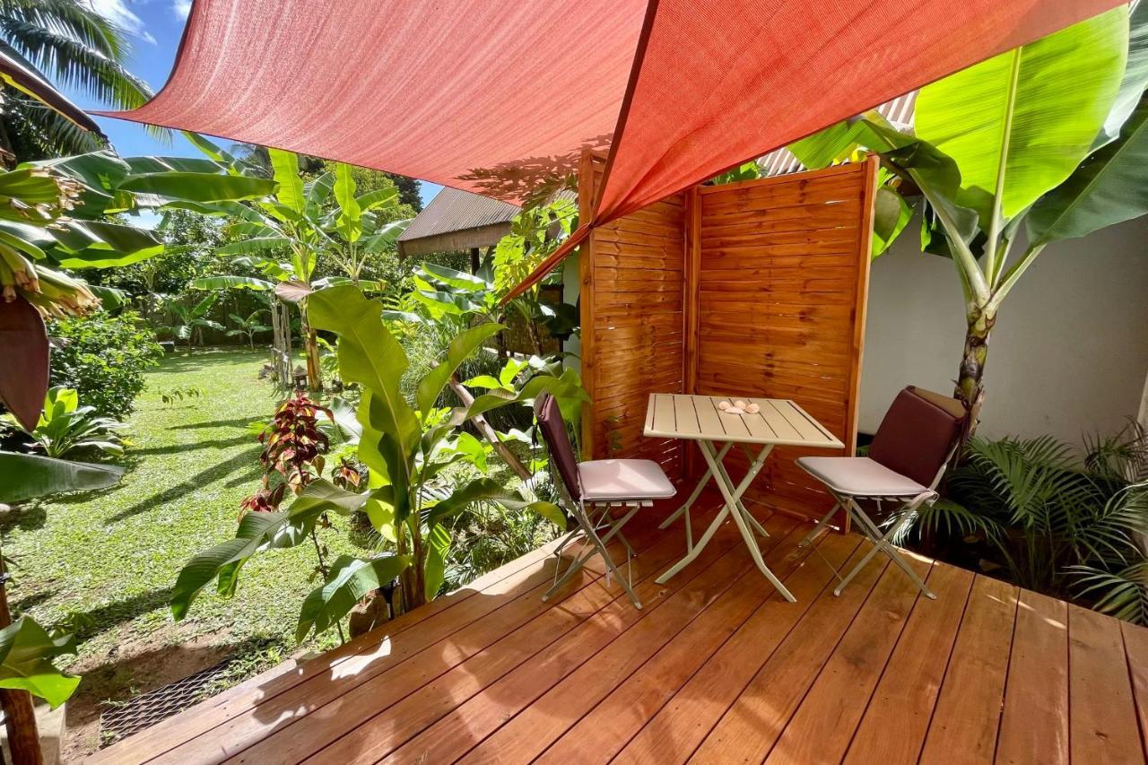 Haapiti Auti Studio Direct Access To The Beach On Moorea With Ac -Wifi - Netflix 아파트 외부 사진